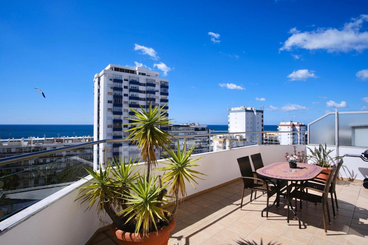 Seaview Penthouse In Algarve With Spacious Terrace Quarteira Zewnętrze zdjęcie